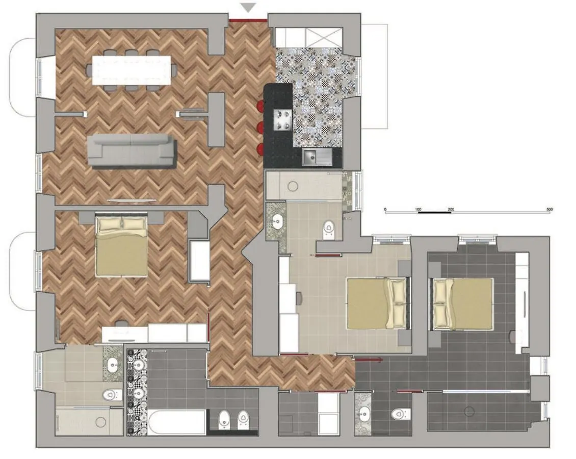 Apartment The Vatican Roof Garden Rome Italy